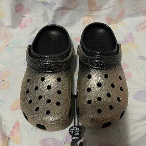 Glitter crocs